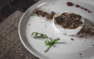 Αλμυρό Cheesecake με μαρμελάδα μανιταριού